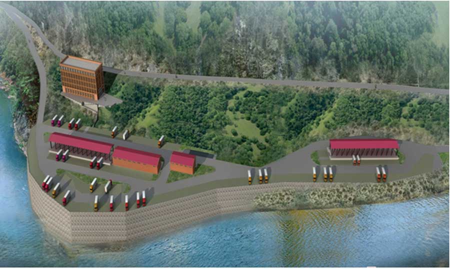 अघि बढ्यो रसुवागढीमा सुख्खा बन्दरगाह, ४० जना चिनियाँ प्राबिधिक आउँदै