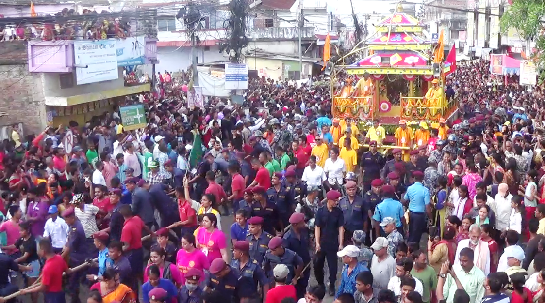 विराटनगरमा आज साढे ३ बजेदेखि रथयात्रा निकालिंदै