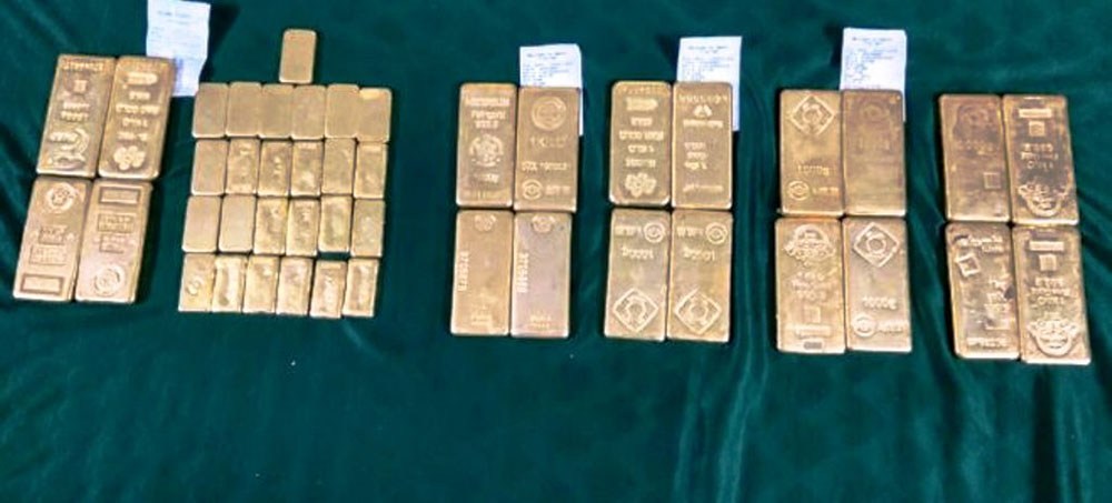 त्रिभुवन विमानस्थलबाट ४ किलो अवैध सुन बरामद