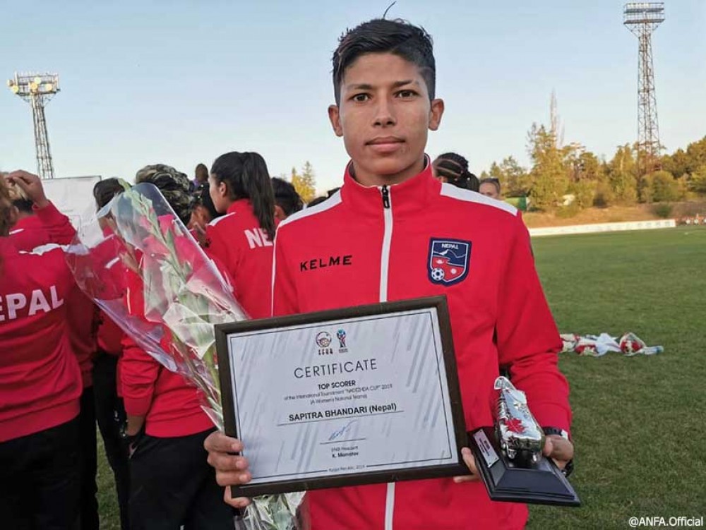 नेपाल नादेज्दा कपको उपविजेता, सावित्रा सर्वाधिक गोलकर्ता