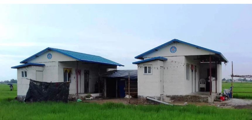 बारा र पर्साका हावाहुरी प्रभावितले पाए घर