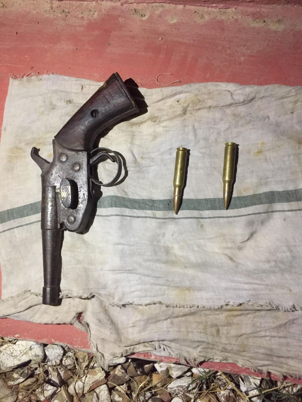 पेस्तोल र गोलीसहित एक पक्राउ