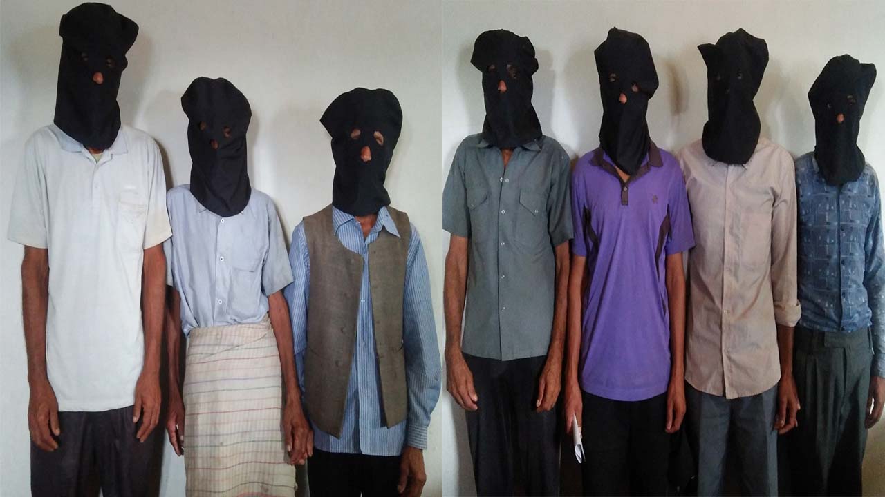 रतुवा मारेको अभियोगमा सात जना पक्राउ