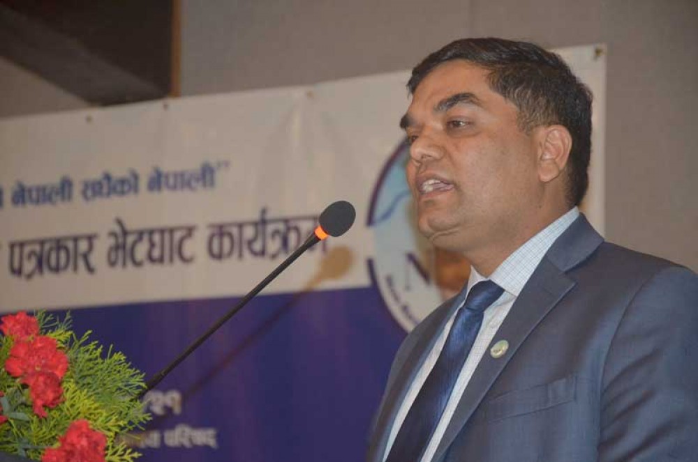 एनआरएनएको महासचिव पदका लागि डा.केशव पौडेलको उम्मेदवारी