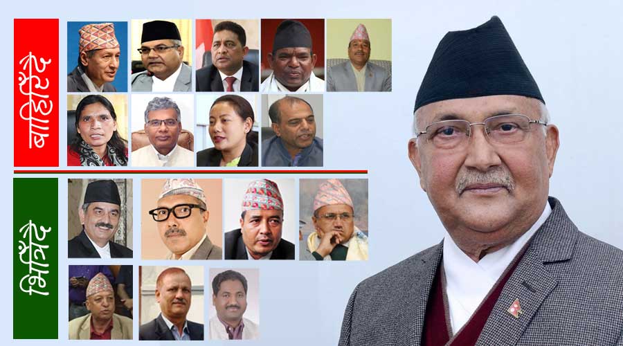 मन्त्रिमण्डल पुनर्गठनकाे तयारी : युवराज खतिवडादेखि गोकुल बाँस्कोटासम्म हट्दै, को– को बन्लान् नयाँ मन्त्रि ?