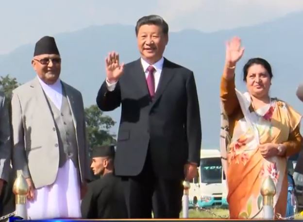 चिनियाँ राष्ट्रपति सी स्वदेश फिर्ता