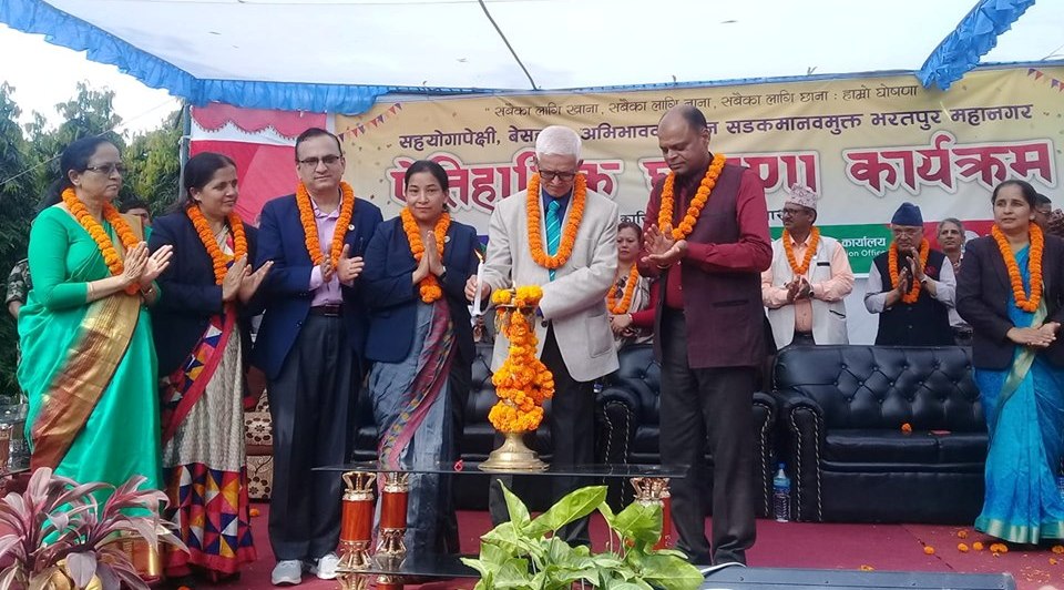 भरतपुर बन्यो देशकै पहिलो सडक मानवमुक्त महानगर