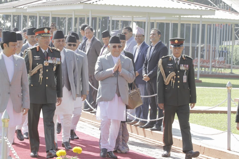 प्रधानमन्त्री ओली स्वदेश फिर्ता