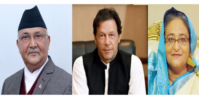 प्रधानमन्त्री ओलीले पाकिस्तानी र बङ्गलादेशी समकक्षीलाई भेट्ने