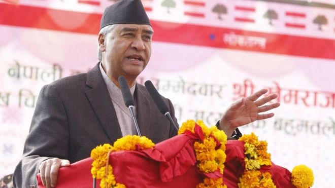 भारतले ओलीसँग सल्लाह गरेरै नक्सा छापेको हो : कांग्रेस सभापति देउवा