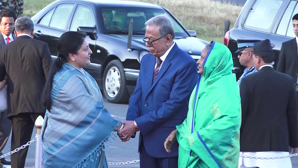 नेपालको पर्यटन प्रवर्द्धन गर्दै फर्किए बंगलादेशी राष्ट्रपति
