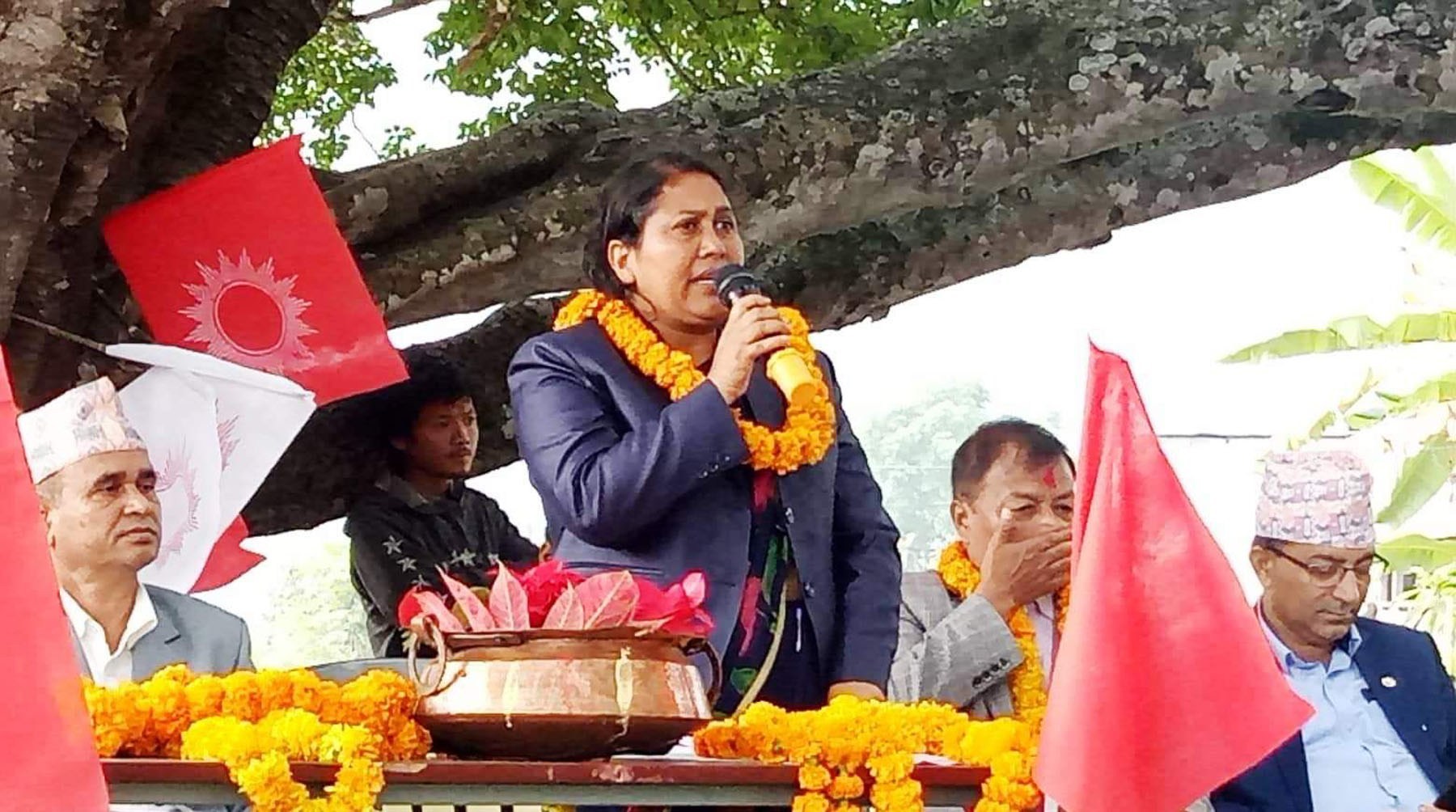 समृद्धिको सारथी बन्छु : विद्या भट्टराई