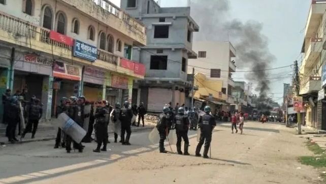 कपिलवस्तुमा १० बुँदे सहमतिसँगै मूर्ति विसर्जन, कर्फ्यु भने कायमै