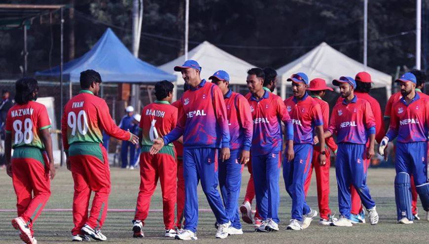 १३औं साग : पुरुष क्रिकेटमा नेपालले जित्यो काश्य पदक