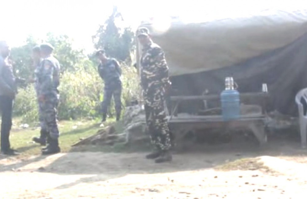 नियम विपरीत दसगजा क्षेत्रमा भारतीय एसएसबीद्वारा पोष्ट स्थापना