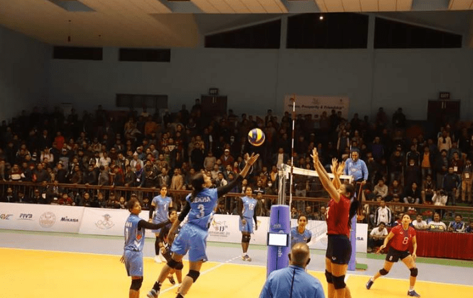 साग महिला भलिबलकाे फाइनल भिडन्त आज, नेपाललाई स्वर्णका लागि अवसर