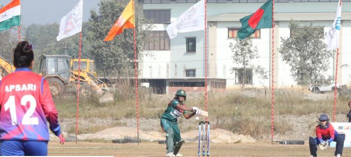 साग महिला क्रिकेटमा नेपाल बंगलादेशसँग १० विकेटले पराजित