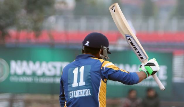 पीपीएलमा ज्ञानेन्द्रले बनाए ३७ बलमै शतक