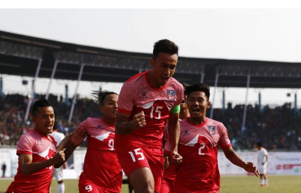 १३ औं साग : पुरुष फुटबलमा भुटानमाथि नेपालको सानदार जित