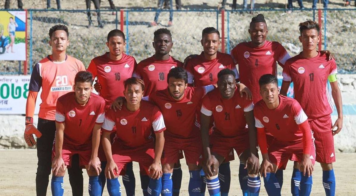 ए डिभिजन लिगः संकटा क्लब र विभागीय नेपाल एपीएफ क्लबबीचको खेल जारी