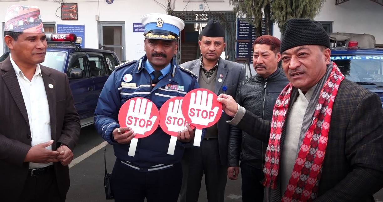 काठमाडौंमा बाटो काट्दा अब नयाँ नियम