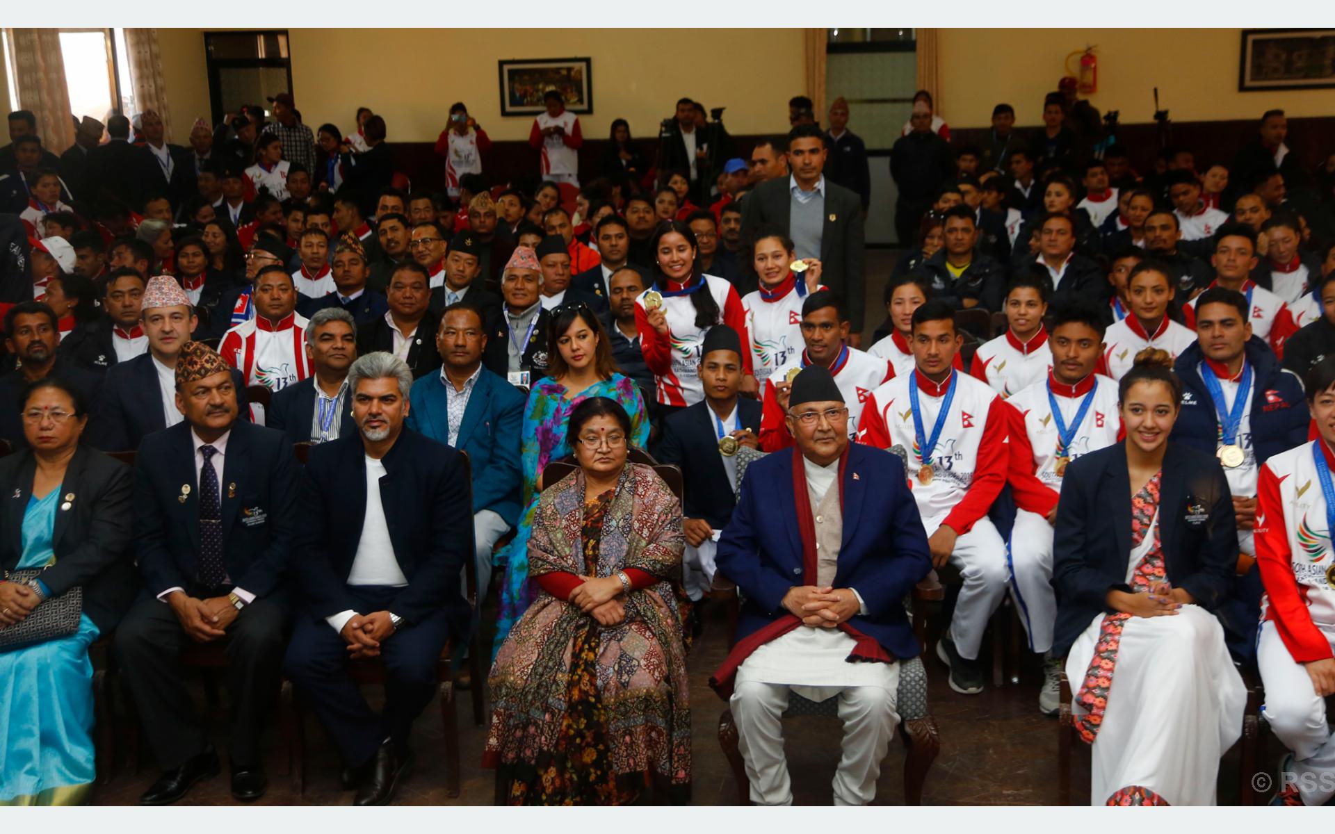 सागमा पदक जित्ने खेलाडीले पाएनन् सरकारले घोषणा गरेको पुरस्कार