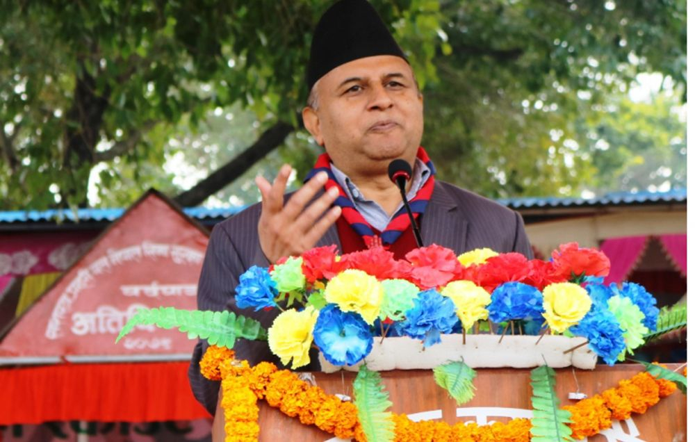 विद्रोहको झण्डा बोक्न आवश्यक छैनः मुख्यमन्त्री पोखरेल