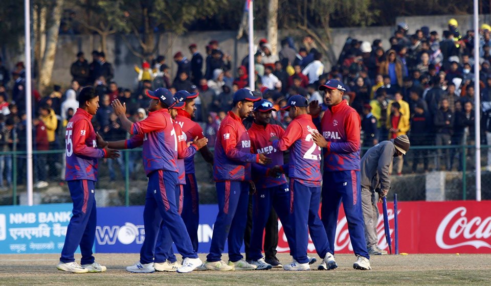 अमेरिका ३५ रनमै अलआउट, सन्दीपले लिए ६ विकेट