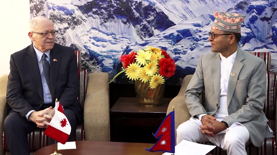 क्यानाडेली सभामुखले नेपालका सभामुखलाई नभेट्ने