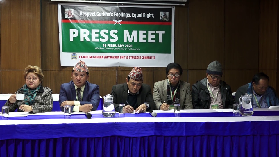 भूतपूर्व गोर्खा सैनिकले दिए आमरण अनसनमा बस्ने चेतावनी