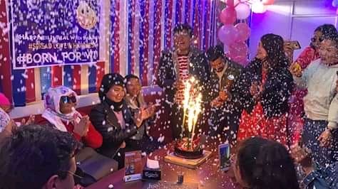 एसिड पीडितहरुले मनाए प्रणय दिवस