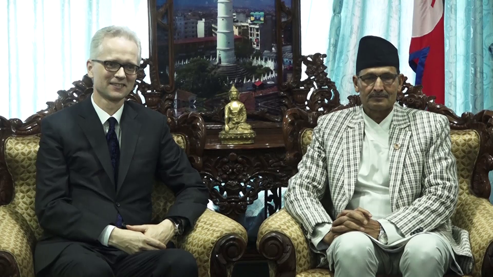 नर्वेका राजदूतले सभामुखलाई भने–सहकार्य जारी राखौं