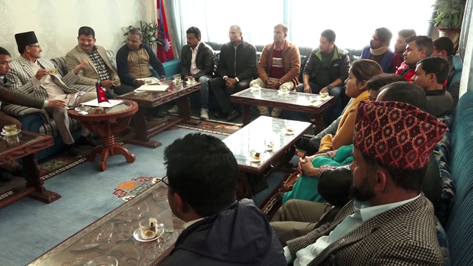 पत्रकार महासंघद्वारा सभामुख सापकोटाको ध्यानाकर्षण