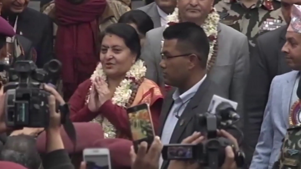 राष्ट्रपति भण्डारीद्वारा पशुपतिनाथको दर्शन