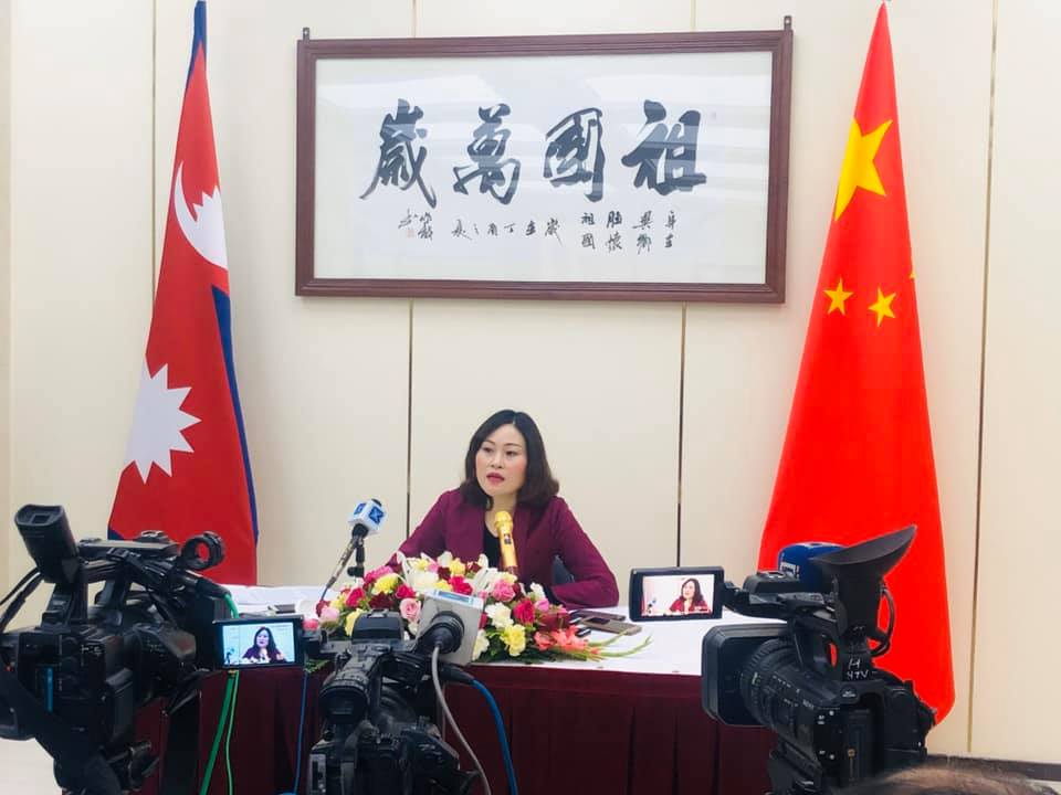 चिनियाँ दूतावासले कूटनीतिक मर्यादा नाघेको नेपाली सम्पादकहरुको ठहर