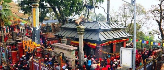 दोलखाको भीमेश्वर मन्दिरमा पसिना, क्षमा पुजाका लागि शीतल निवास पठाइँदै