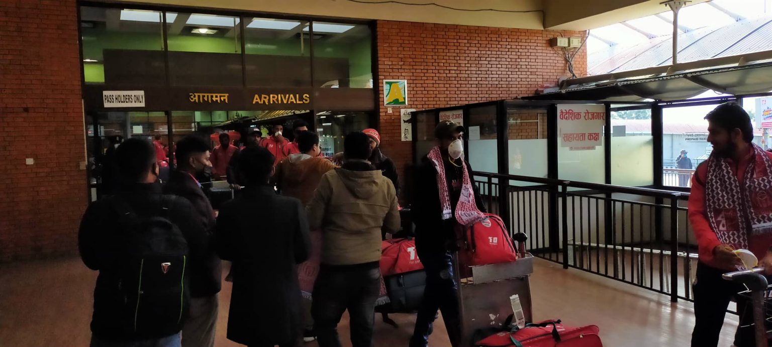 अमेरिकी र ओमान क्रिकेट टोली नेपालमा