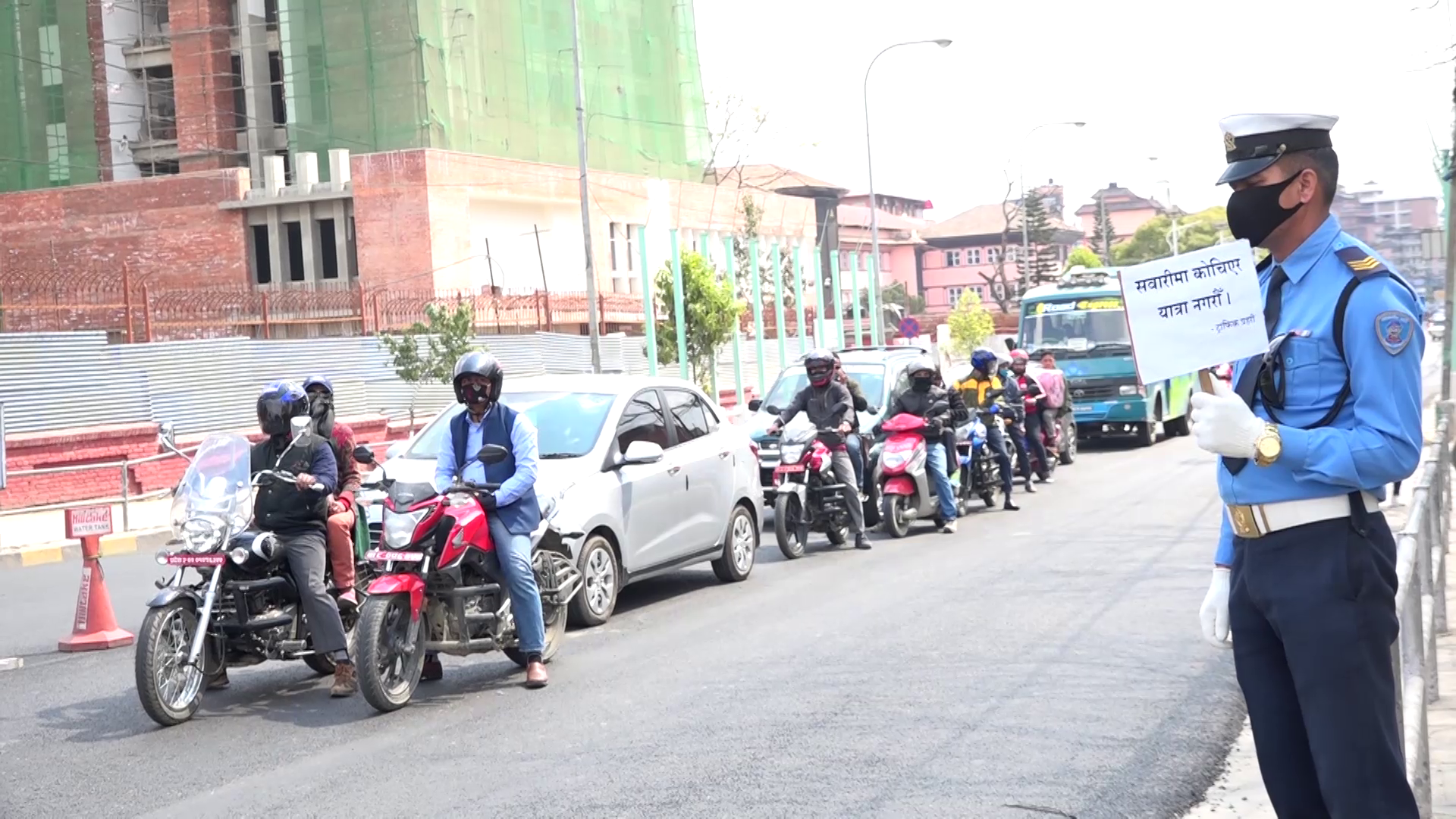 ट्राफिक प्रहरीको मापासे चेकिङ स्थगित