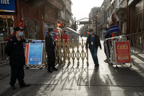 चीनद्वारा विदेशी पर्यटकलाई प्रवेशमा रोक