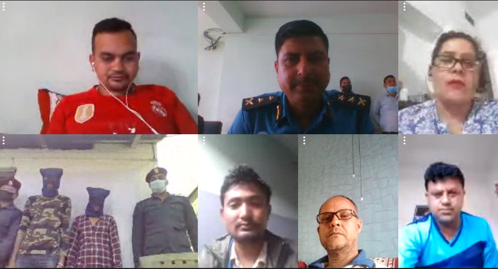 लकडाउनमा गर्यो मोरङ प्रहरीले डिजिटल प्रेस मिटः ब्राउन सुगरसहित २ जना नियन्त्रणमा