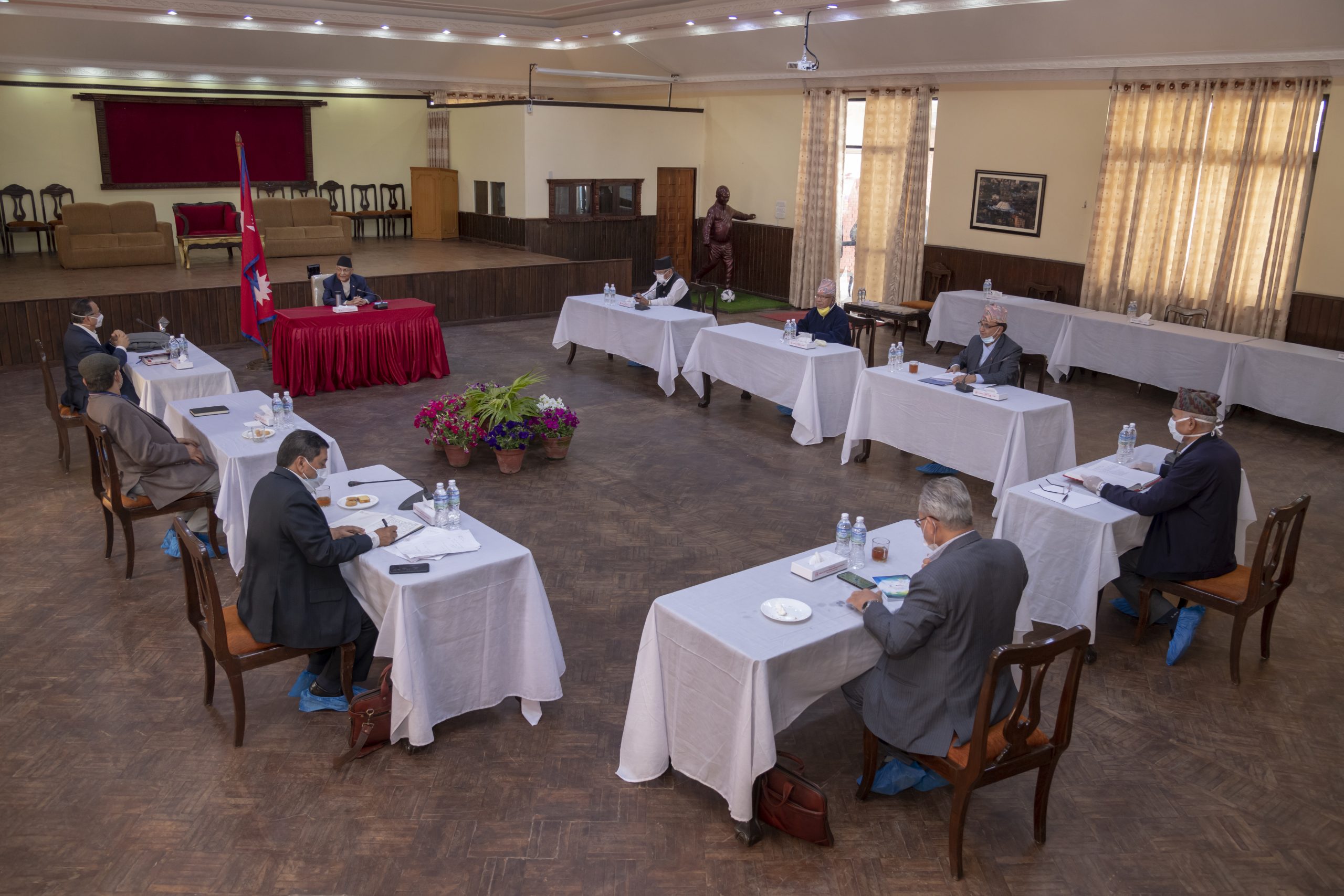 नेकपाको सचिवालय बैठक आज साँझ पाँच बजे बस्ने