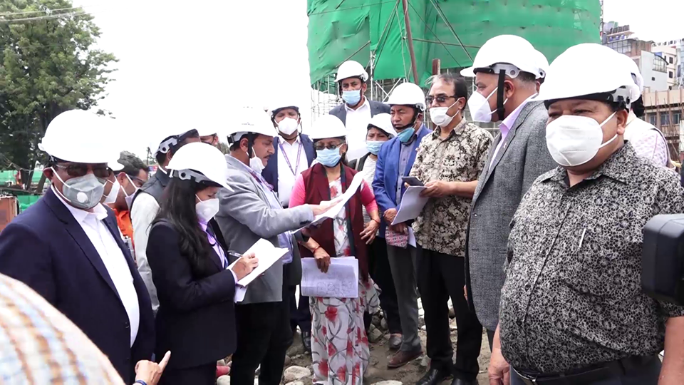 संसदीय समितिका माननीय पुरात्वात्तिक सम्पदाहरुको अनुगमनमा