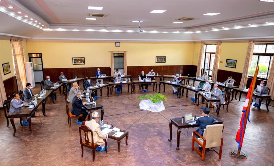 यी हुन् सोमबारको मन्त्रिपरिषद् बैठकका १८ निर्णय