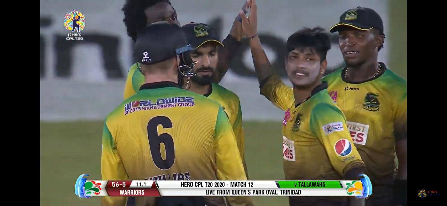 सीपीएलमा जमैका तलावाजकाे दोस्रो जित, सन्दीपकाे उत्कृष्ट प्रदर्शन