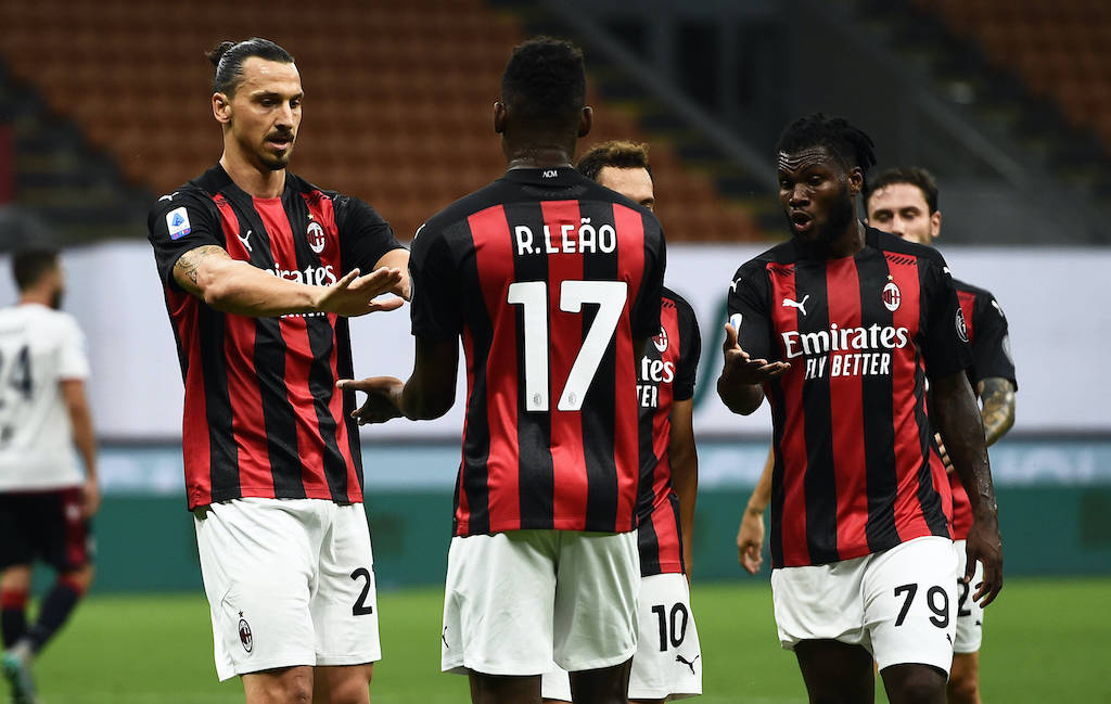 काग्लिरीमाथि एसी मिलानको शान्दार जित