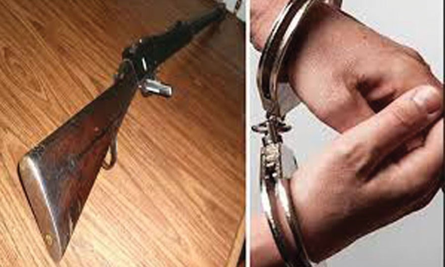 बन्दुकसहित दुई जेष्ठ नागरिक पक्राउ