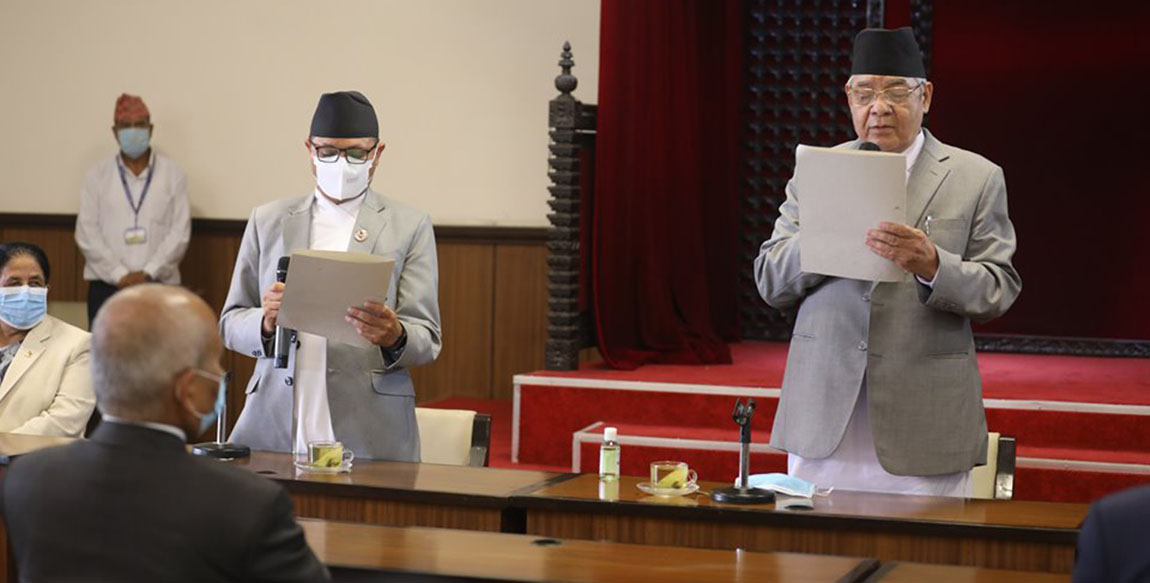 सपथ लिएपछि वामदेवले भने- राष्ट्रियसभाको गरिमा गिराउने काम गर्दिनँ