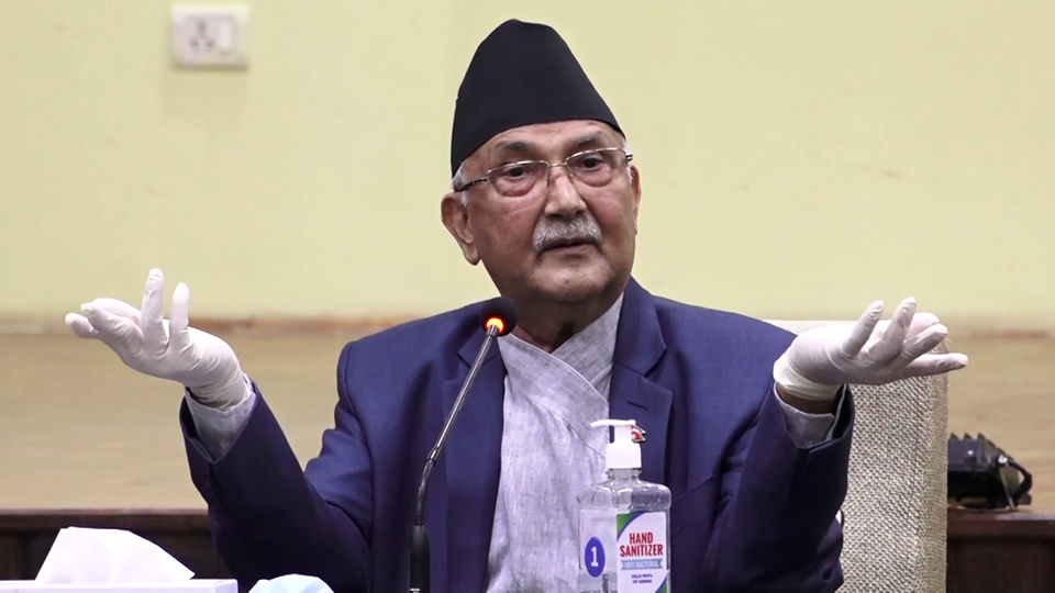 प्रधानमन्त्रीले फेरि सञ्चारमाध्यमप्रति गुनासो पोखे