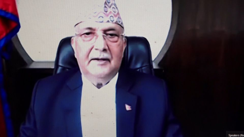 विपद न्यूनीकरणका लागि मानविय भावना आवश्यकः प्रधानमन्त्री