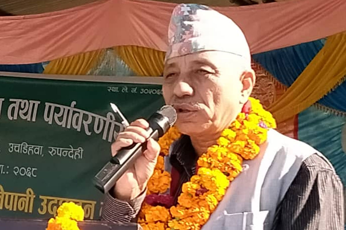 राजधानी सार्न खोजिएको भन्दै मस्यौदा समितिका संयोजकले दिए राजीनामा